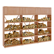 OFYR Wood Storage Corten 300 
